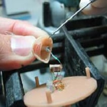 Hearing aid assembly picture